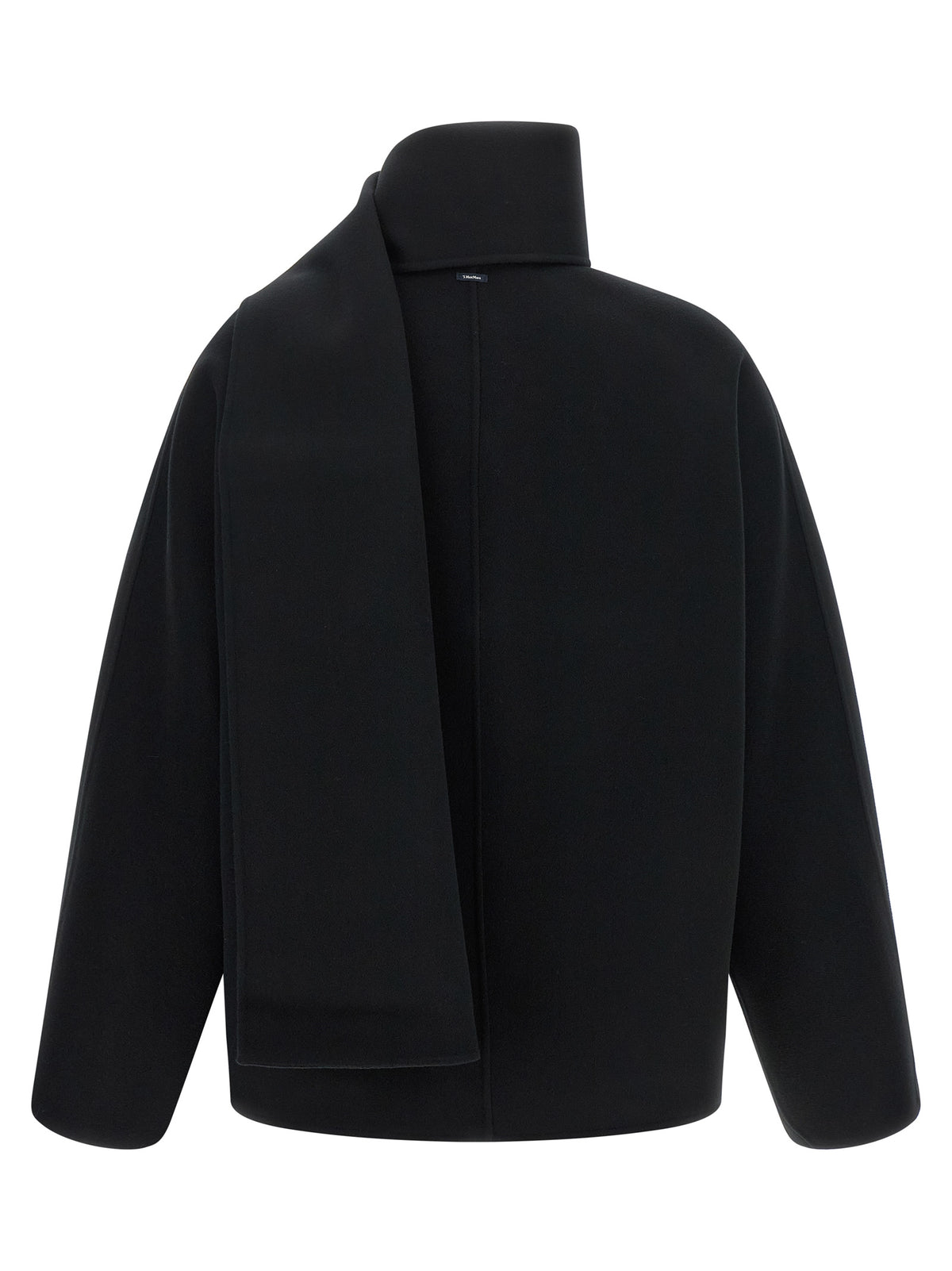 'S Max Mara Kate Black Virgin Wool Jacket
