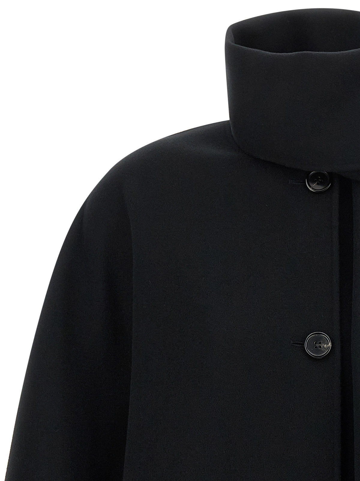 'S Max Mara Kate Black Virgin Wool Jacket