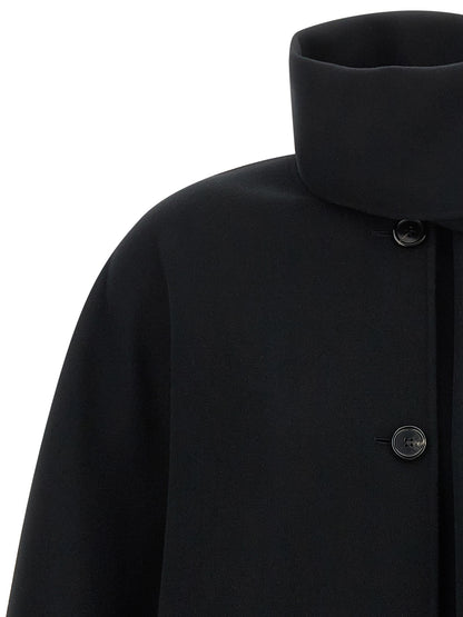 'S Max Mara Kate Black Virgin Wool Jacket