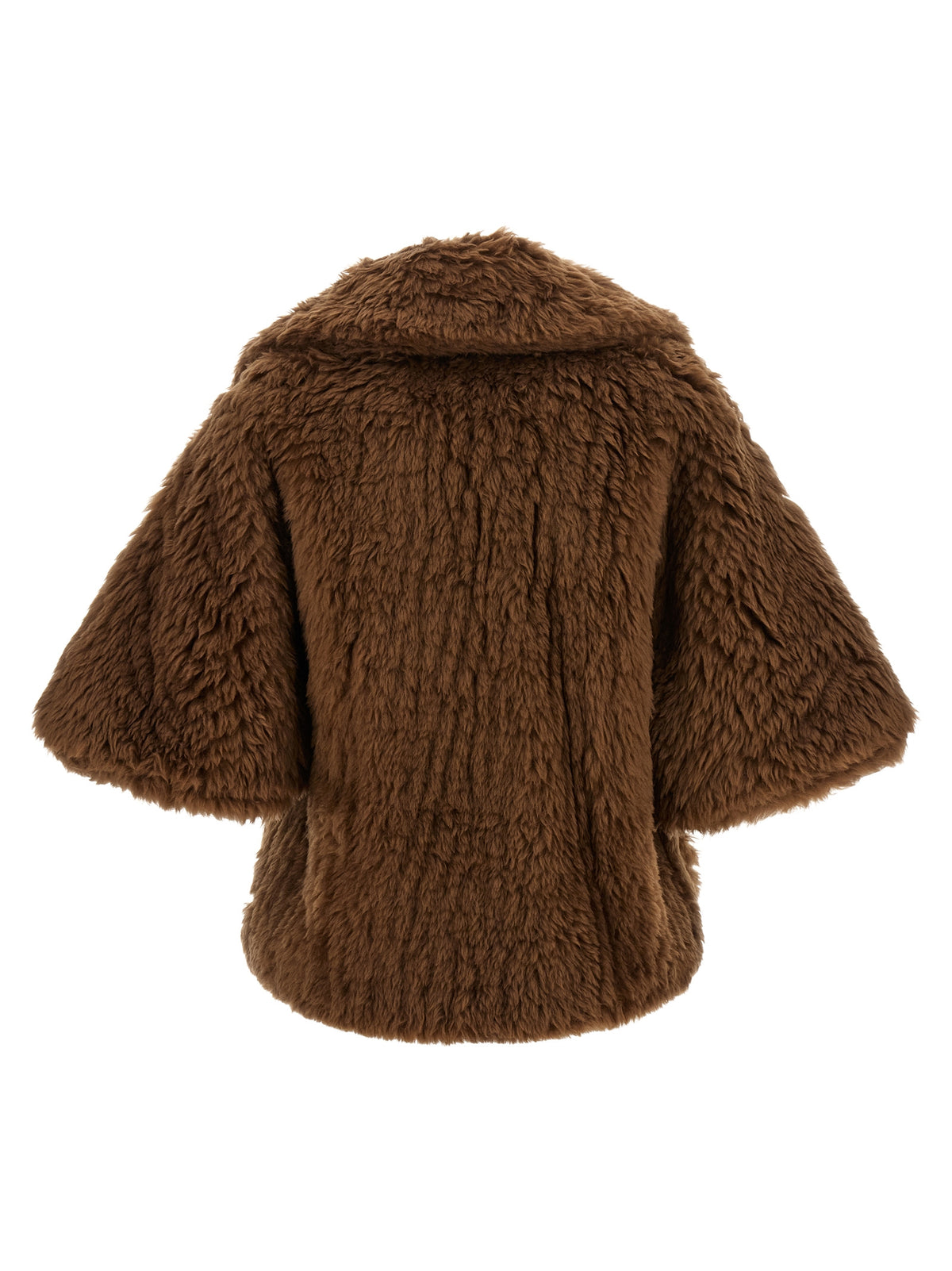 Max Mara Accorta Brown Virgin Wool Coat