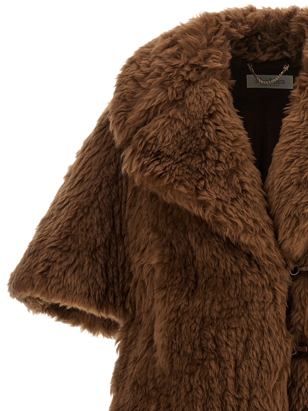 Max Mara Accorta Brown Virgin Wool Coat
