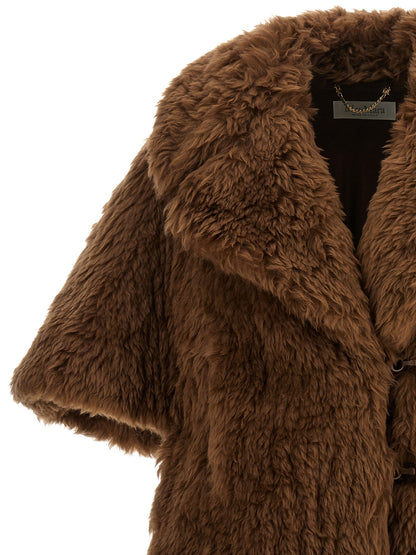 Max Mara Accorta Brown Virgin Wool Coat