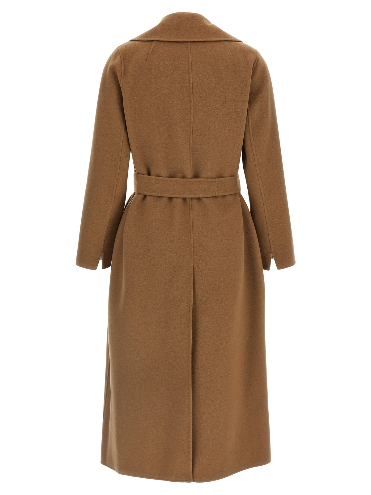 'S Max Mara Beige Wool Coat