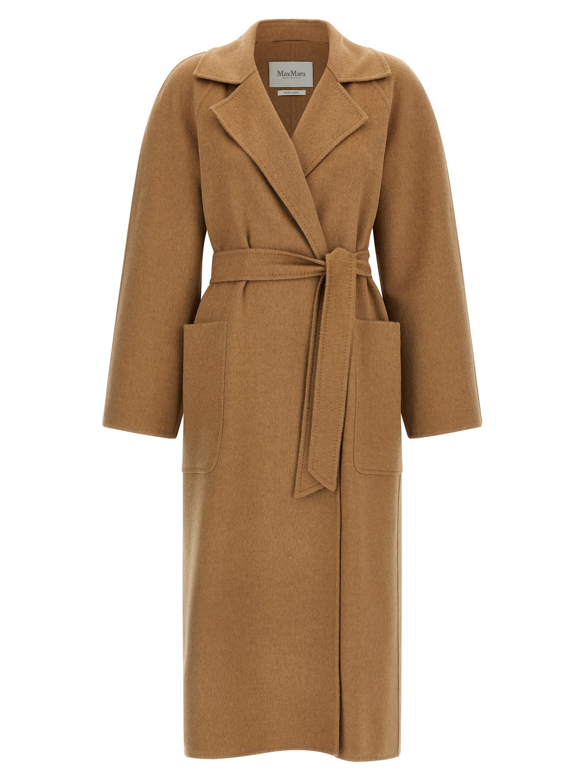 Max Mara Ready Icon Beige Camel Hair Coat