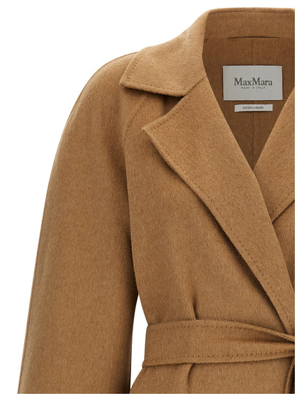 Max Mara Ready Icon Beige Camel Hair Coat