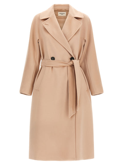 Weekend Max Mara Resina Multicolor Wool Long Coat