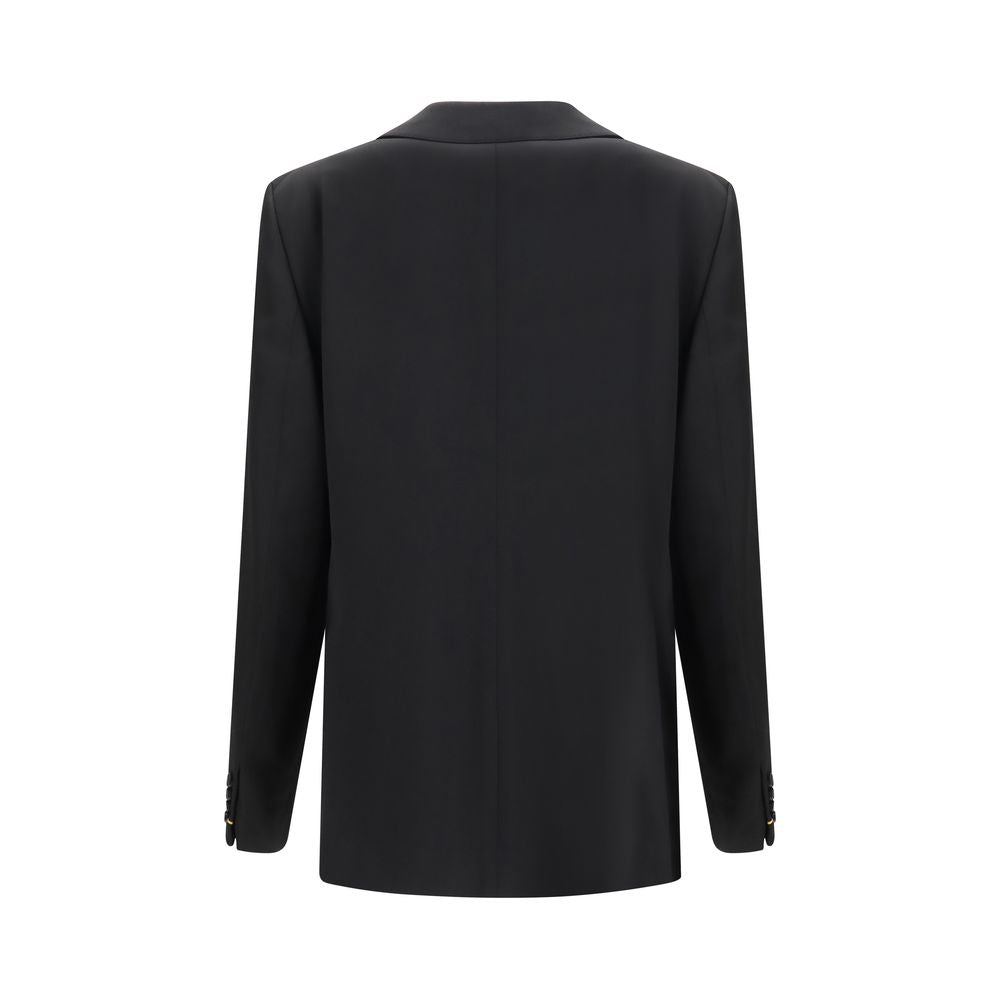 Fendi Black Virgin Wool Blazer