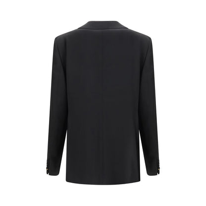 Fendi Black Virgin Wool Blazer