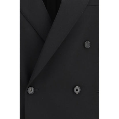 Fendi Black Virgin Wool Blazer