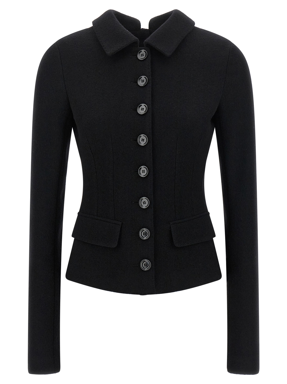 Dolce & Gabbana Black Identity Virgin Wool Blazer