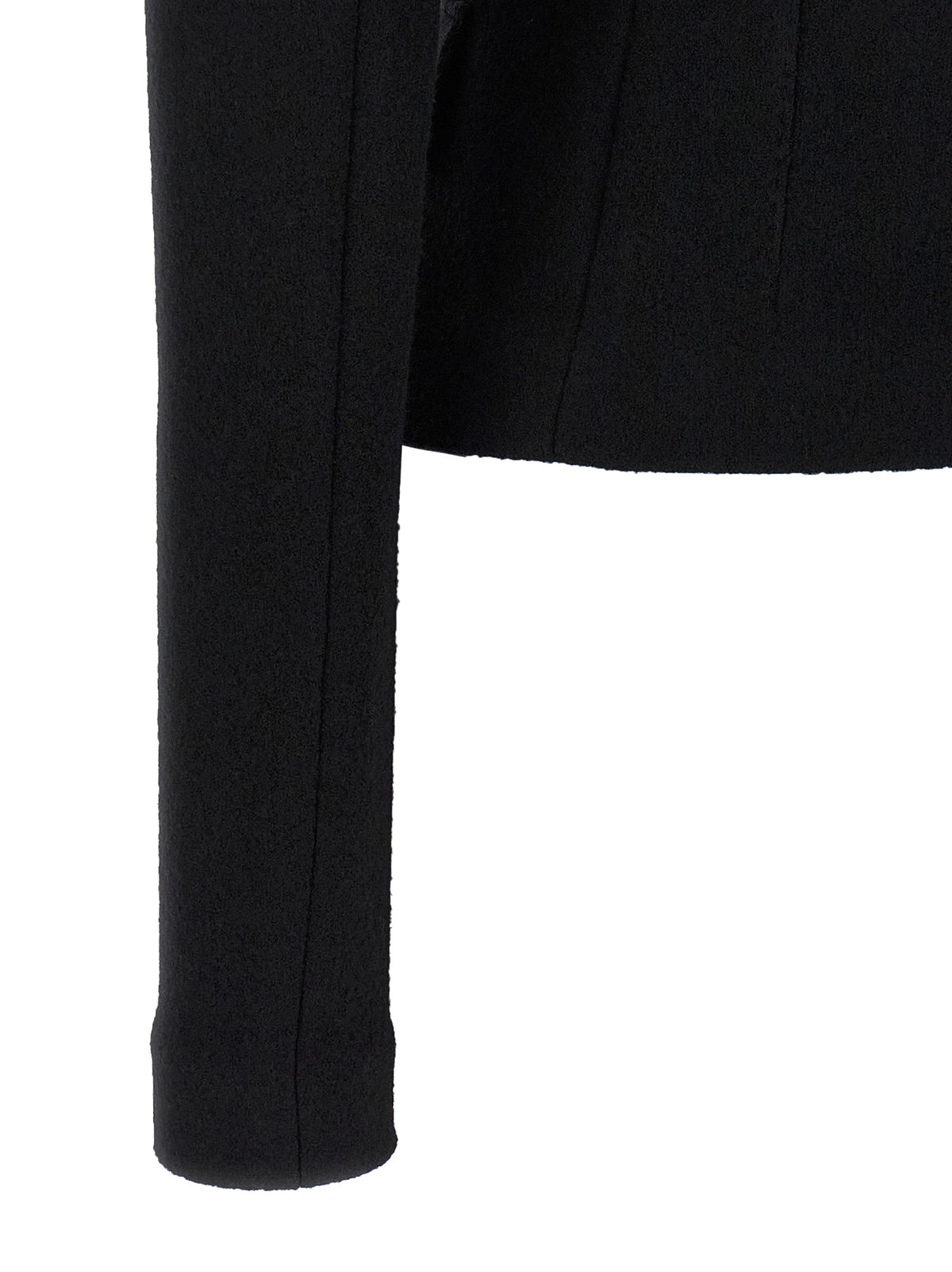 Dolce & Gabbana Black Identity Virgin Wool Blazer