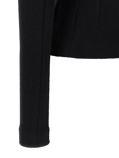 Dolce & Gabbana Black Identity Virgin Wool Blazer