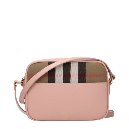 Pink Leather Crossbody Bag