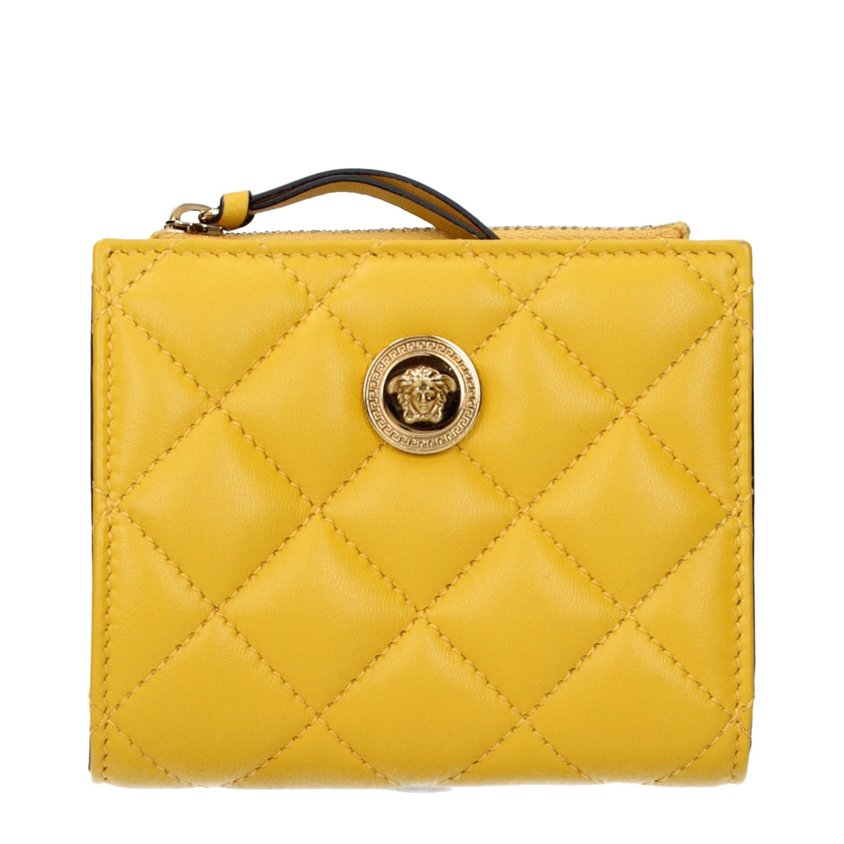 Yellow Leather Wallet