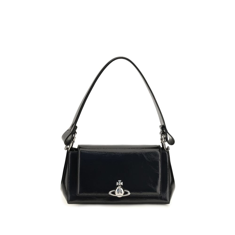 Black Calf Leather Bos Taurus Shoulder Bag