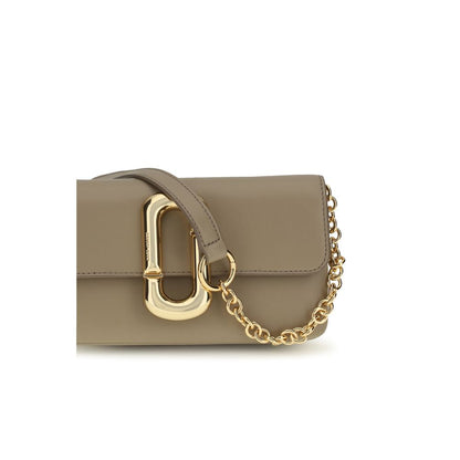 Beige Calf Leather Bos Taurus Wallet