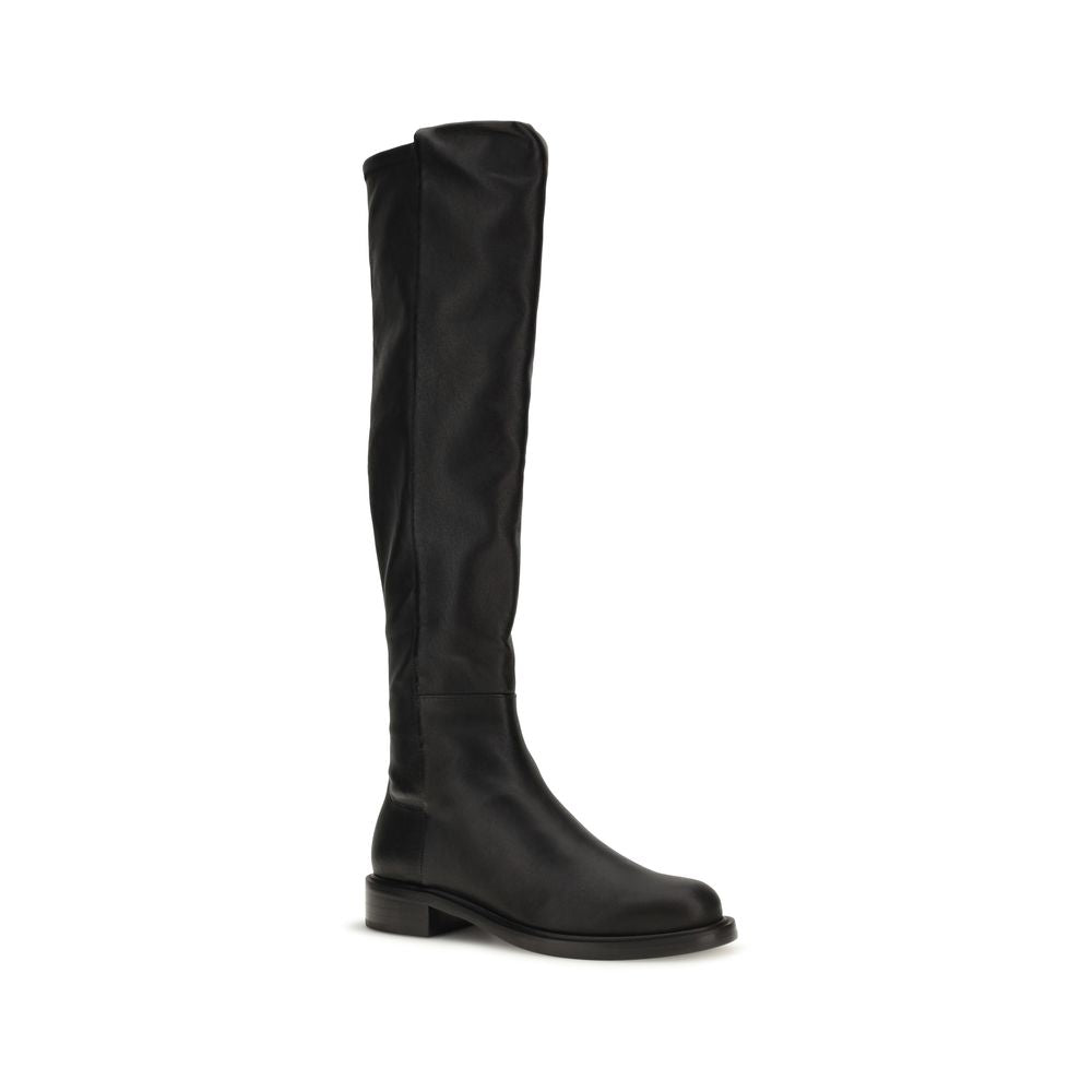 Black Napa Leather / Calf Bos Taurus Over The Knee