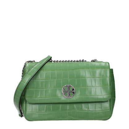 Green Leather Shoulder Bag