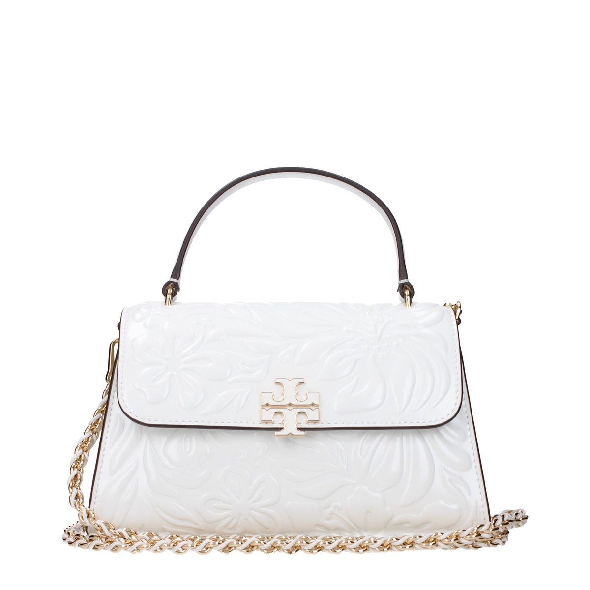 White Leather Handbag