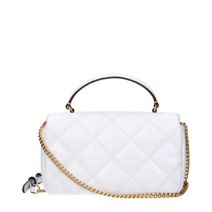 White Leather Handbag