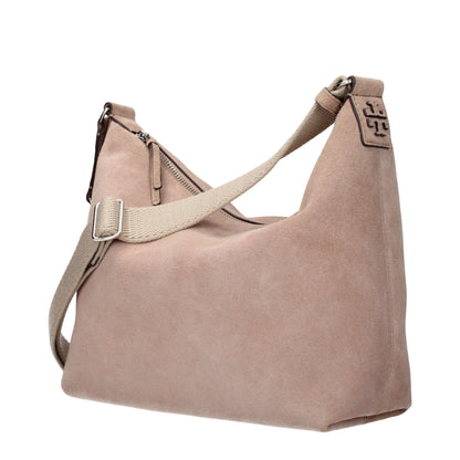 Pink Leather Crossbody Bag