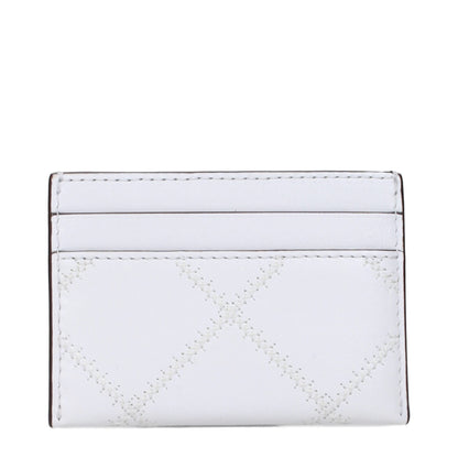 White Leather Cardholder