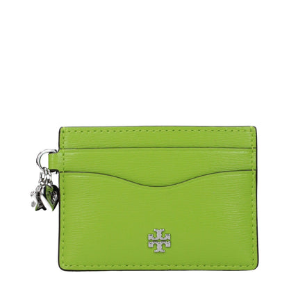 Green Leather Cardholder