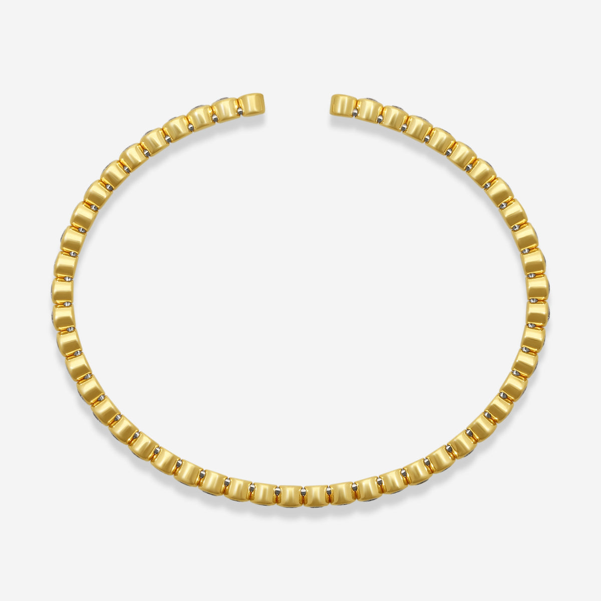 Lugano -18KY Diamond Bangle (Gross Weight: 11.09 gr, DIA: 2.13ct twd FG/VS) - 1316153