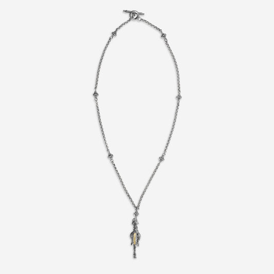 KONSTANTINO - "Soul" - 18K Gold & S/S Necklace 22" 6U - KOKJ381-130-22

Length: 22 INCHES
Retail $1,070.00