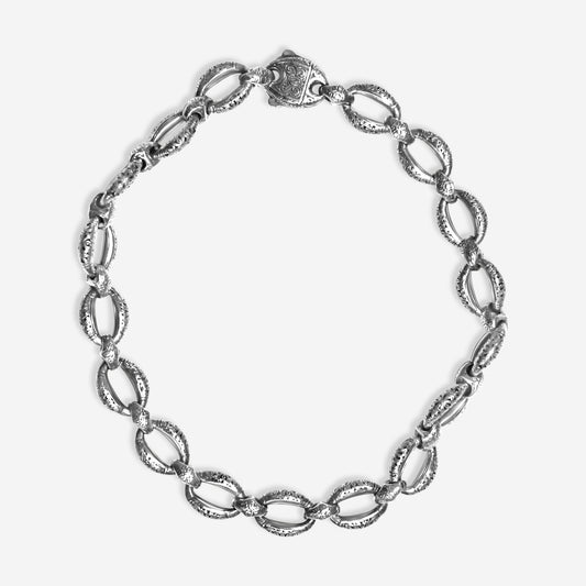 KONSTANTINO - "Ss Classic" S/S Filigree Oval Necklace - KOMK4565-131-18

Length: 18 INCHES
Retail $1,670.00