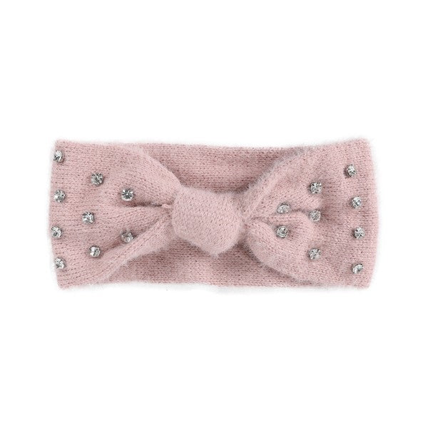 Rhinestone Bowknot Headband - Undeniably LUXE