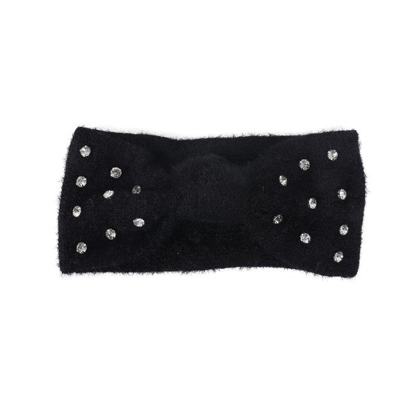 Rhinestone Bowknot Headband - Undeniably LUXE