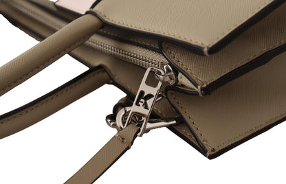 Karl Lagerfeld Sage Green Polyurethane K/MAU Tote Bag