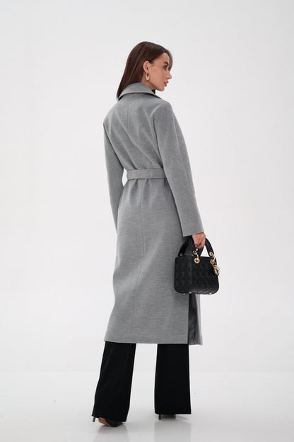 Cambridge Comfort Wraparound Wool Cashmere Coat