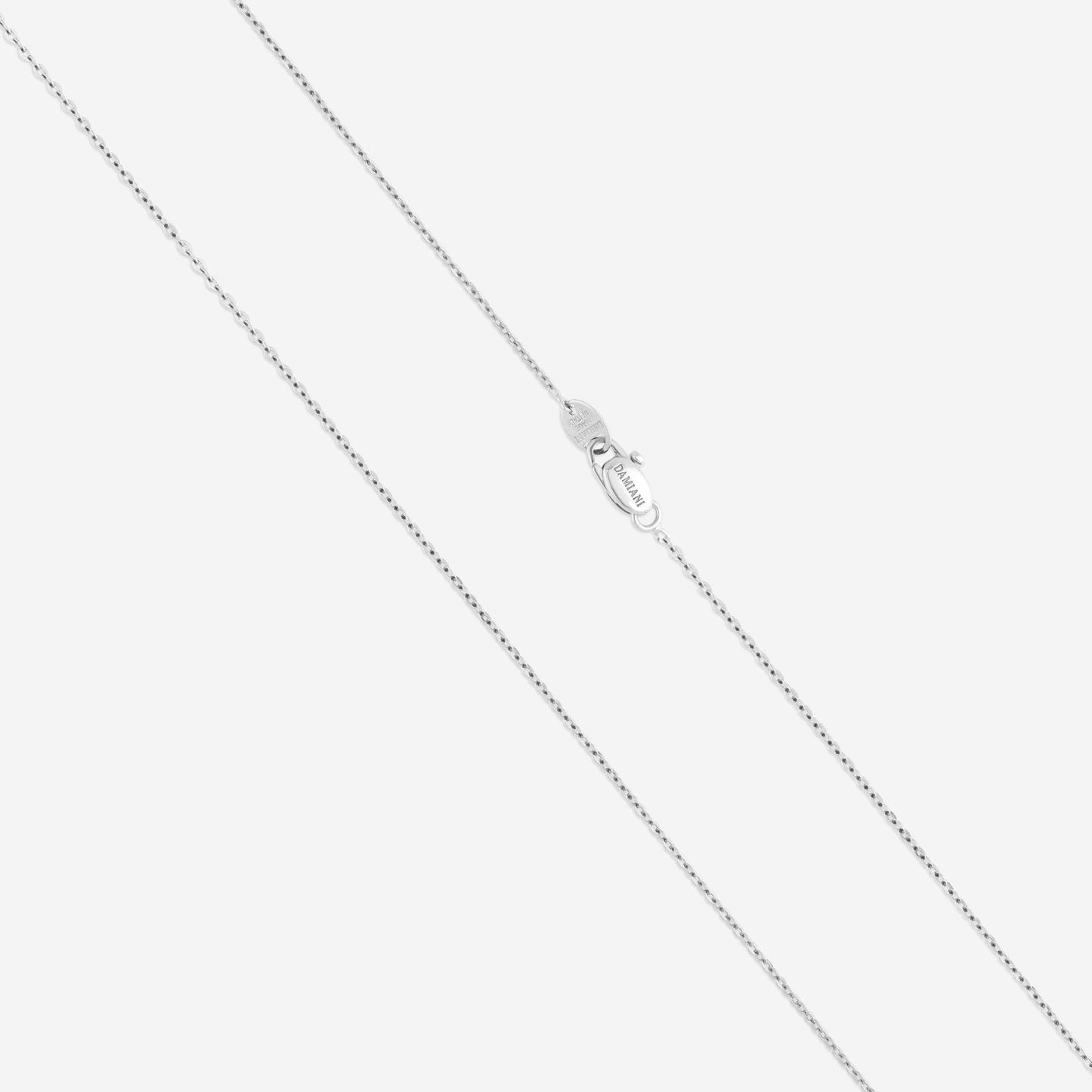 SIGNED PIECES GROUP Damiani 18K Whıte Gold Diamond Pendant Necklace 20009875