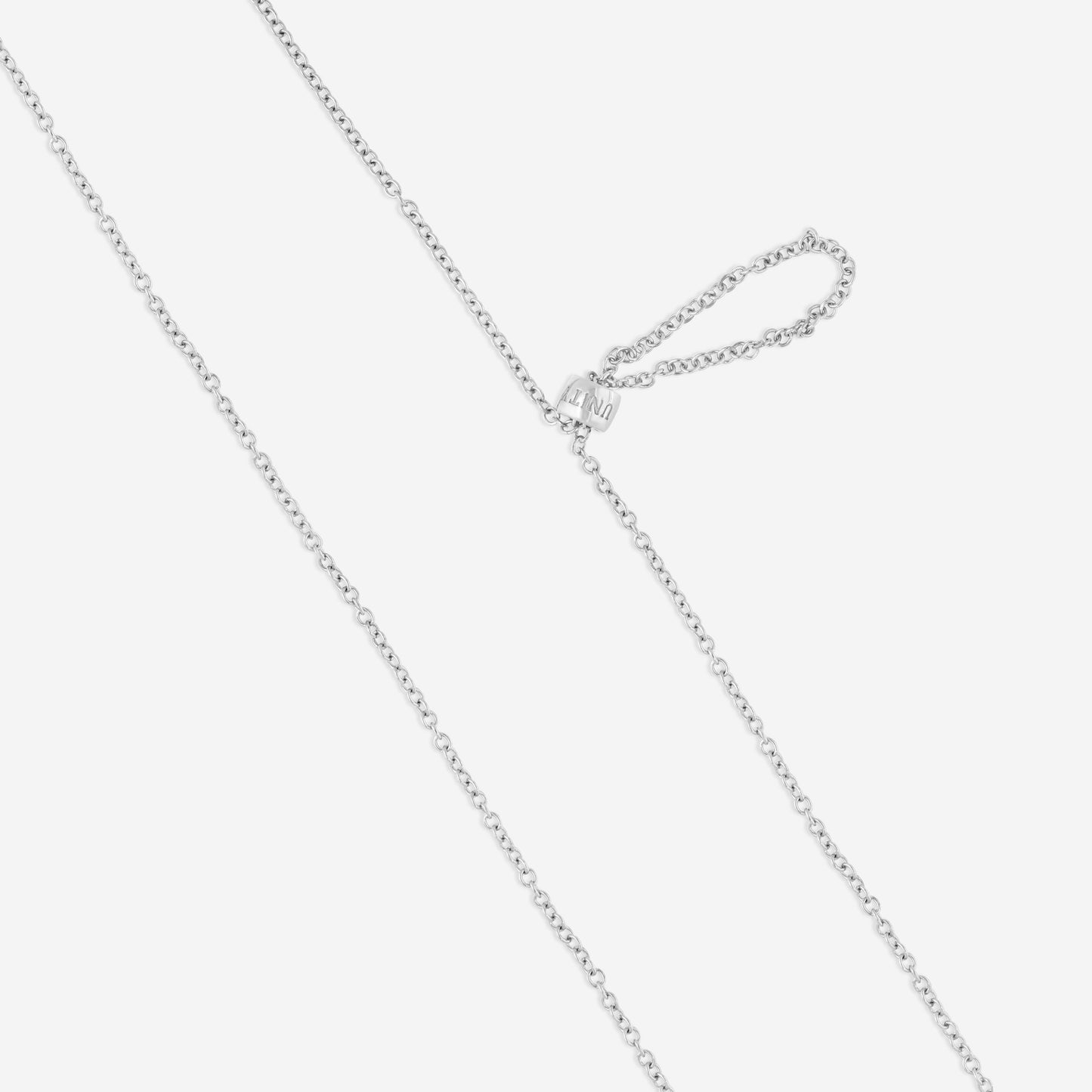 Damiani 18K White Gold Diamond Pendant Necklace 0.18ct.