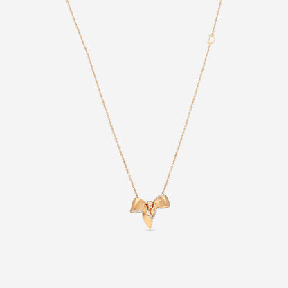Damiani 18K Rose Gold Diamond Necklace