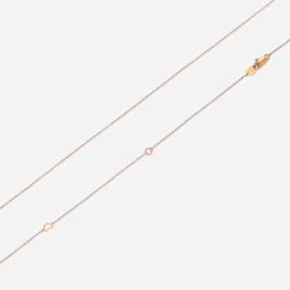 Damiani 18K Rose Gold Diamond Necklace