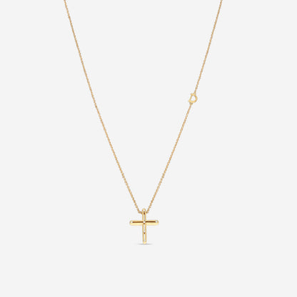 Damiani 18K Yellow Gold Diamond Pendant Necklace 0.026ct.