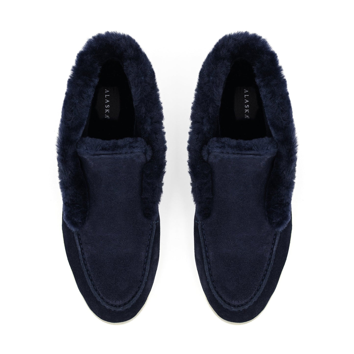 Norwood Genuine Shearling Loafer Boots in Blue