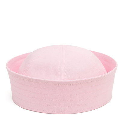 Sailor Linen Hat in Pink