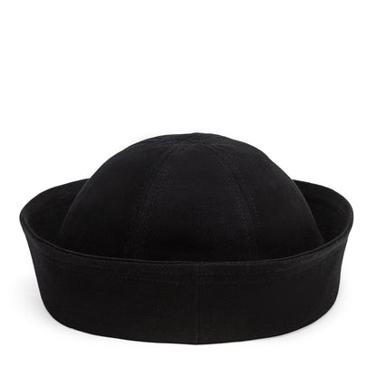 Sailor Cotton Hat in Black