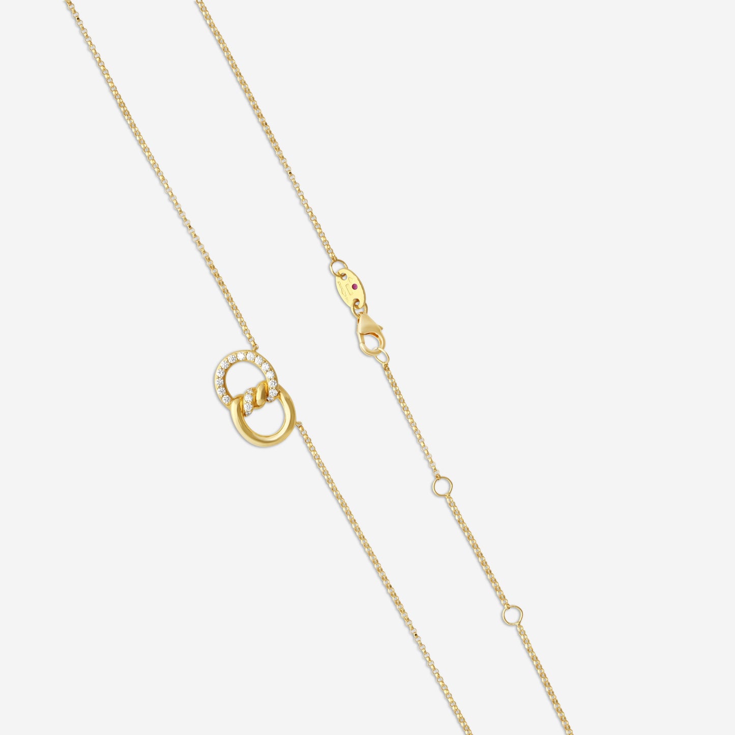 Roberto Coin 18K Yellow Gold Diamond Pendant Necklace 7773242AYCHX