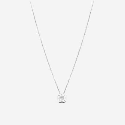 Roberto Coin Pois Moi 18K White Gold Diamond Pendant Necklace 777922AW18X0
