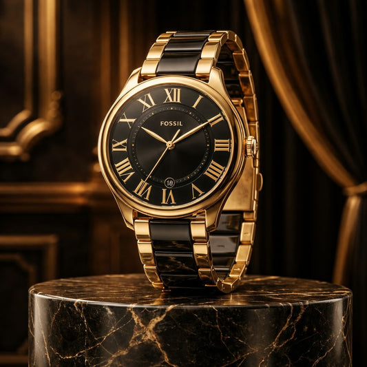 Fossil Gilmore Two-Tone Stainless Steel Watch