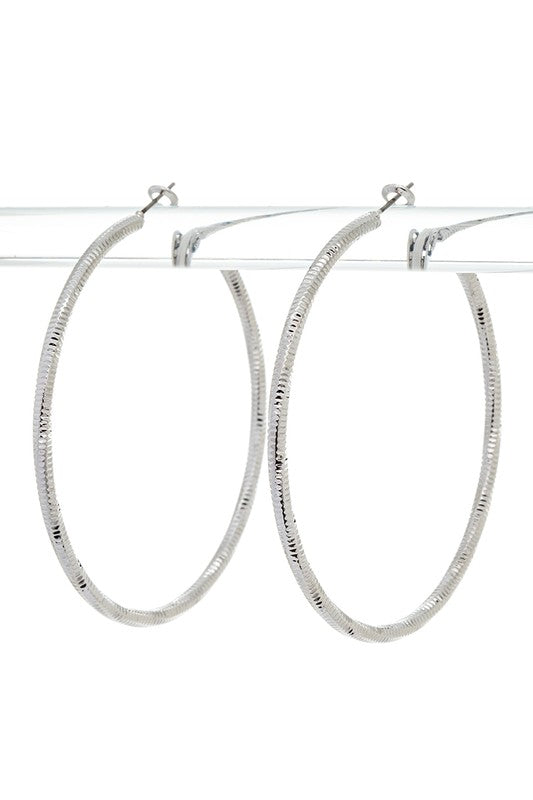 Audrey Hoop Earrings - Undeniably LUXE