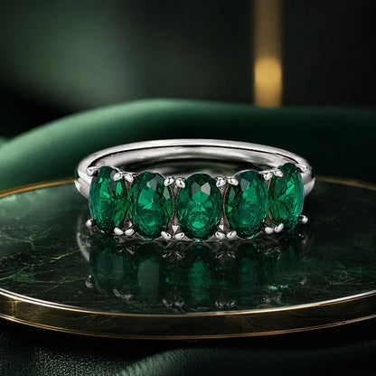 White Gold Plated Pavé Cubic Zirconia Ring