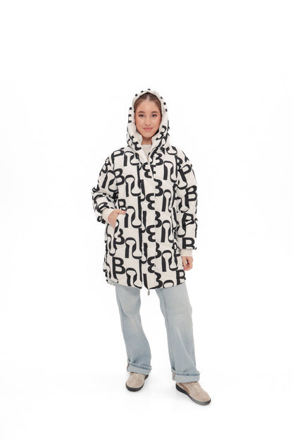 ⇆ Reversible 2 in 1 Insulated Bio-Down Winter Coat
