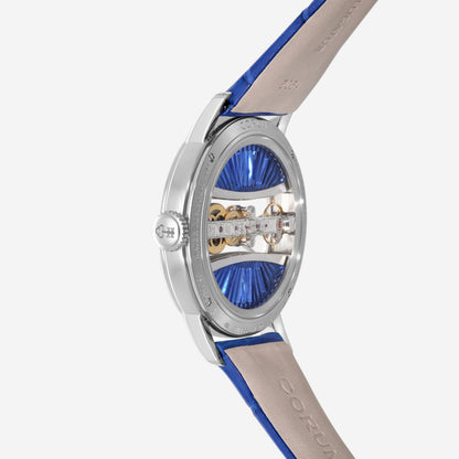 Corum Golden Bridge 39 Rainbow 18K White Gold Diamond Watch