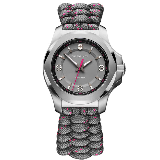 Swiss Army I.N.O.X. V Grey Nylon Watch